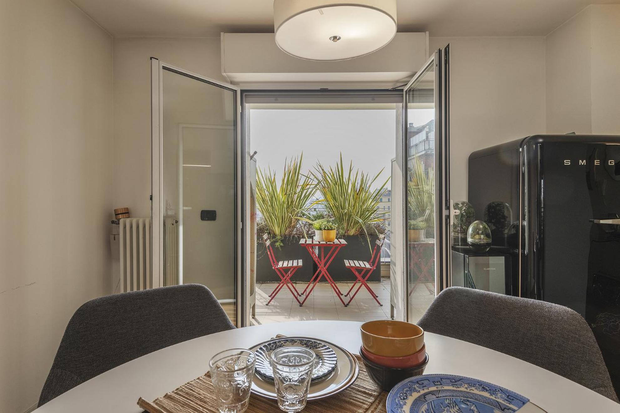 Giresio 41 - Your Penthouse With Rooftop Garden In Milano Navigli - Wifi Exterior foto